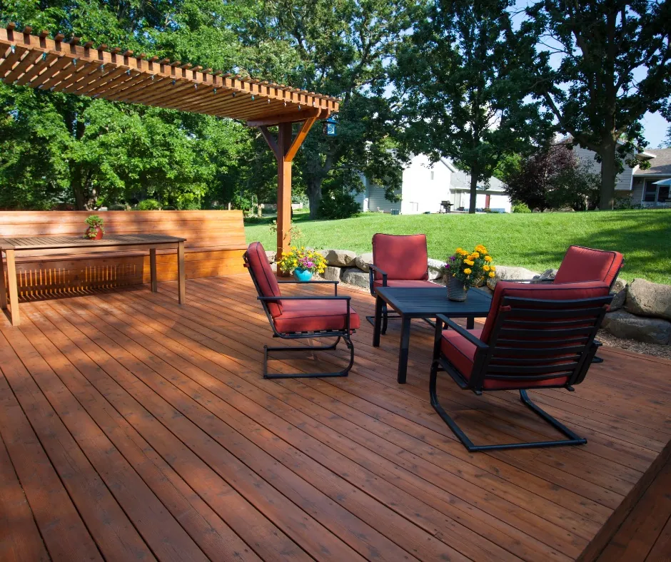 Outdoor living space built by Green Hill Remodeling in Austin, TX
