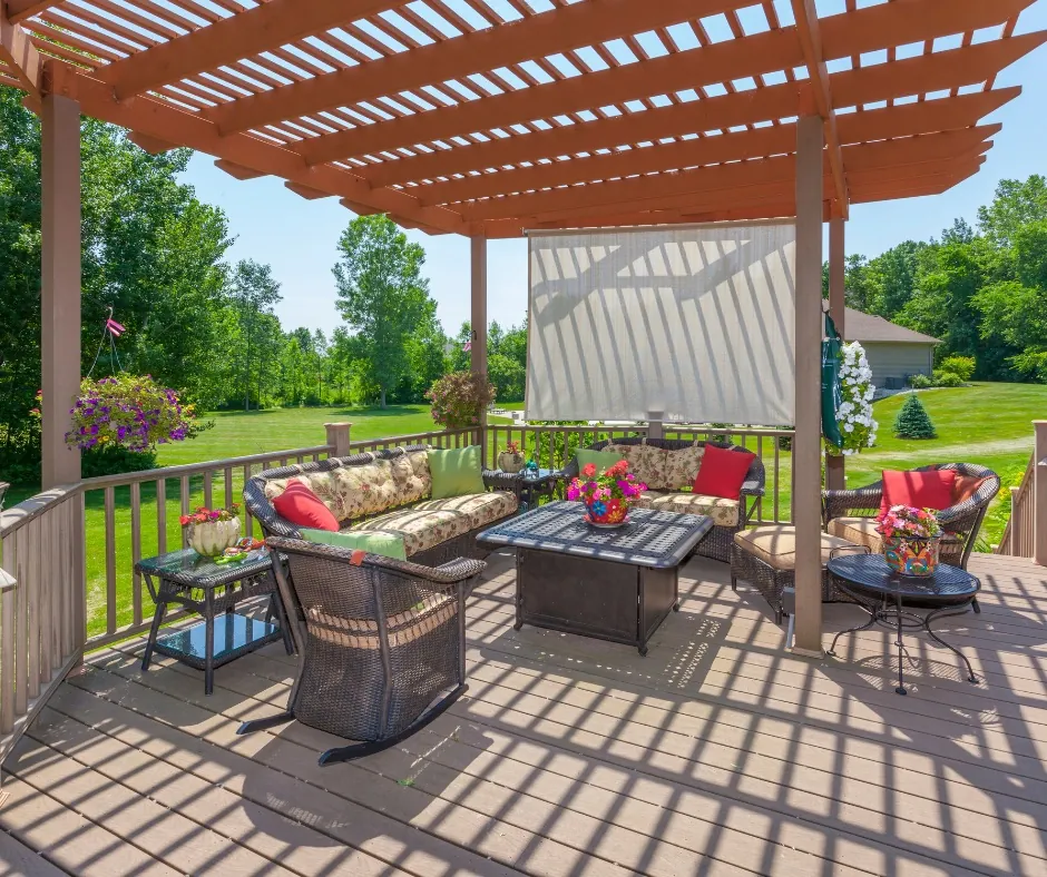Backyard deck project by Green Hill Remodeling, Austin TX