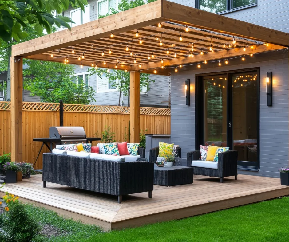 Custom deck installation in Austin, TX by Green Hill Remodeling